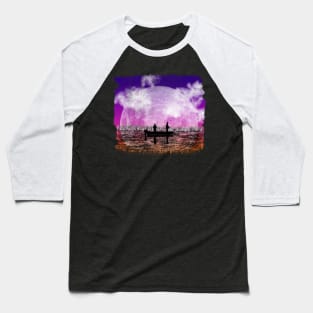 Night Fishing - Purple Haze Baseball T-Shirt